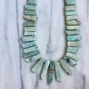 Aqua Stone Necklace